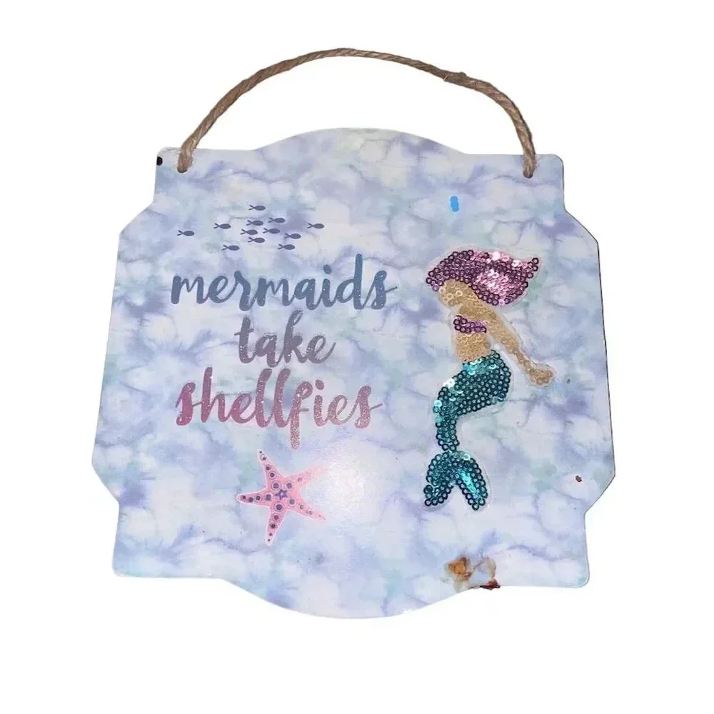Mermaid Wall Décor Sign 